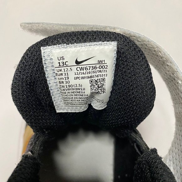 Nike Kids Team Hustle Basketball Shoes - Size 13C - Picture 5 of 5